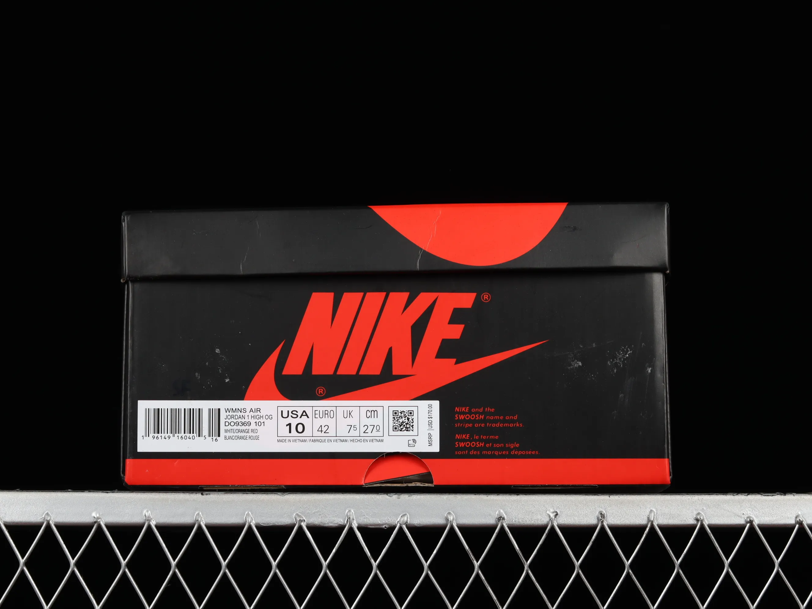 All categories Air Jordan Jordan series basketball shoes Air Jordan 1 High Air Jordan 1 High "Starfish" AJ1 Joe 1 white orange high-top basketball shoes DO9369-101
